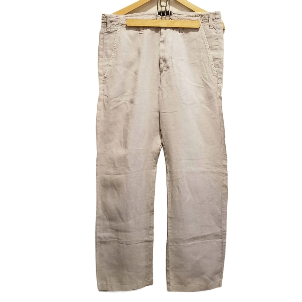 Trussardi Jeans Linen Men's Pants